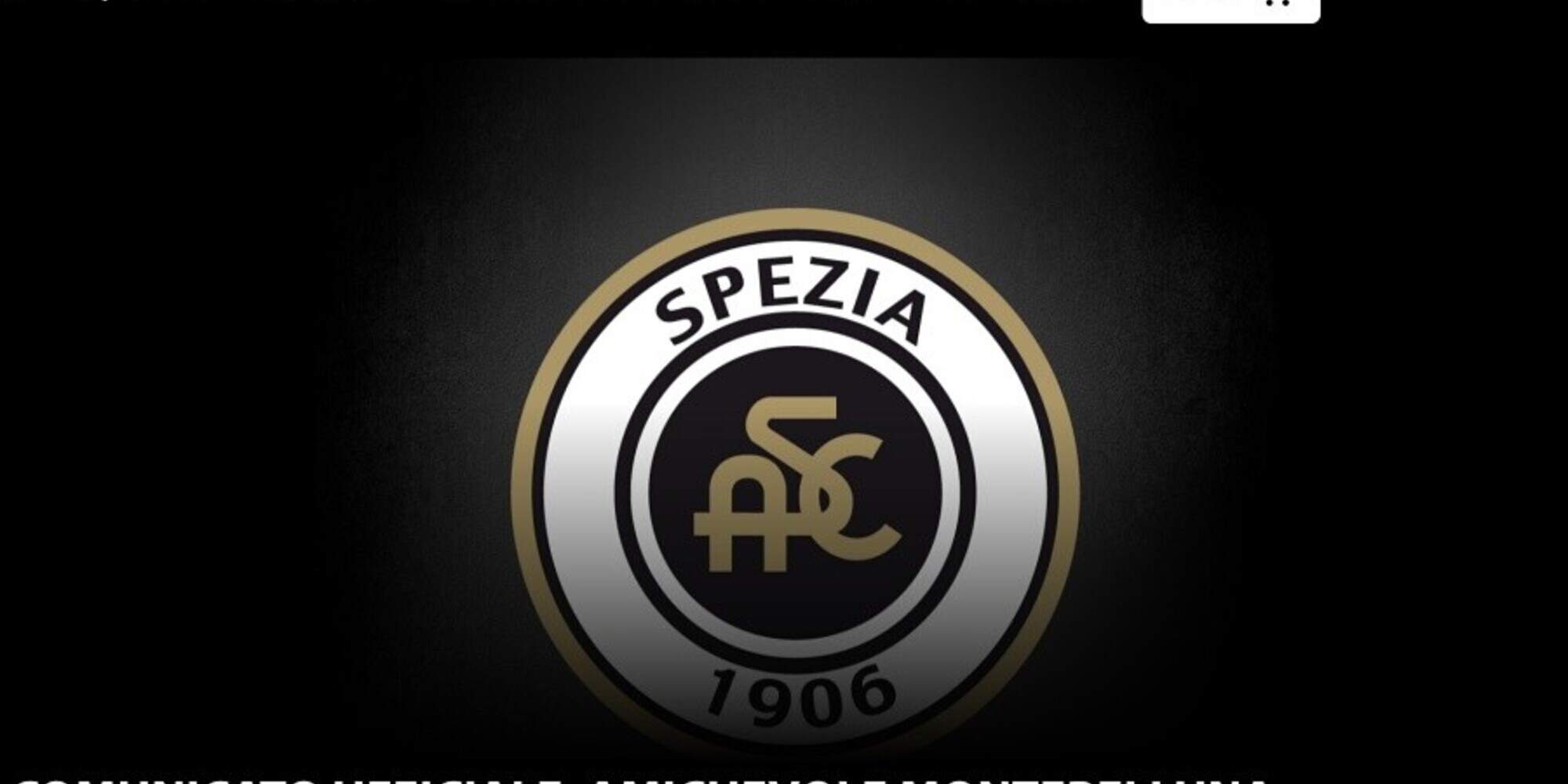 Spezia-Montebelluna cancellata: spunta un positivo tra i bianconeri