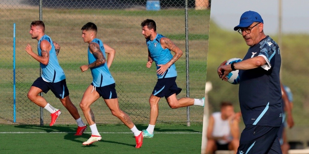 Sarri prende il tempo alla Lazio, ci sono anche Immobile e Correa