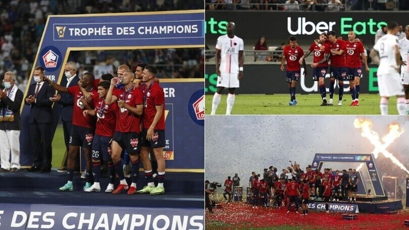 Psg, niente Supercoppa: il Lille alza il primo trofeo della stagione