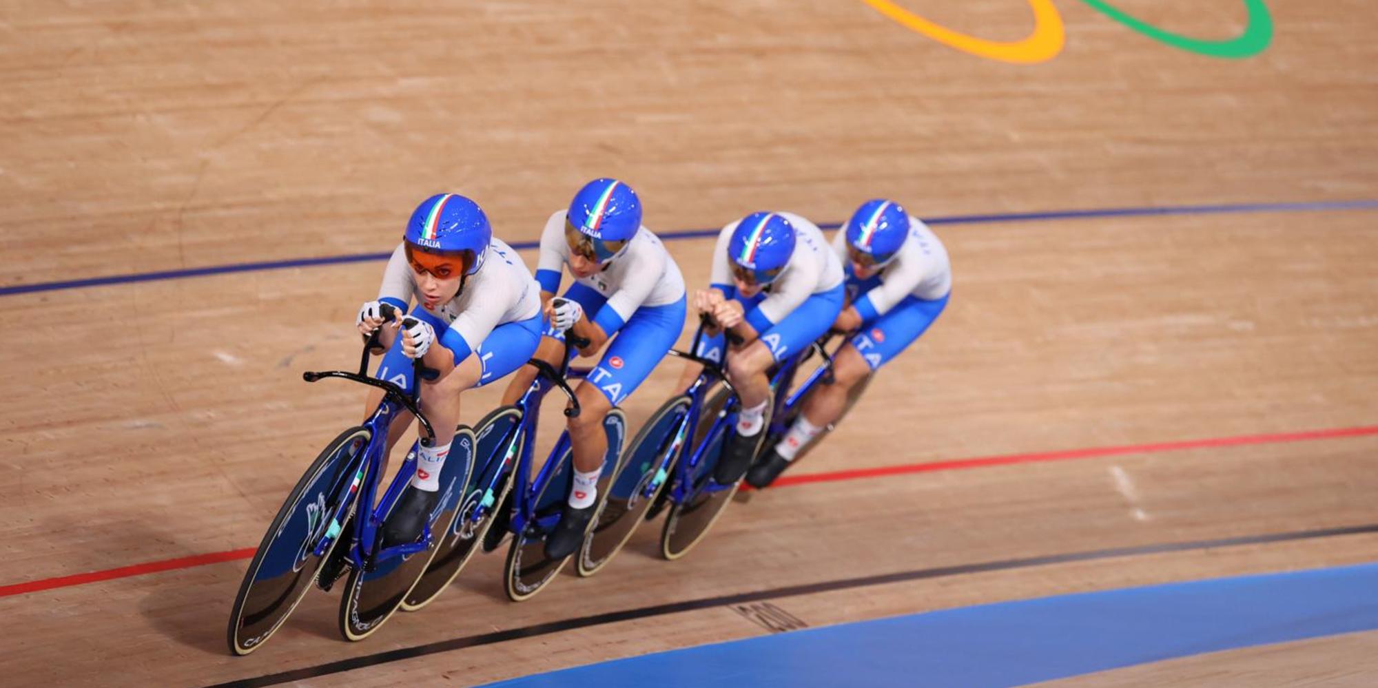 Olimpiadi, Italia chiude 4ª nell'inseguimento femminile su pista