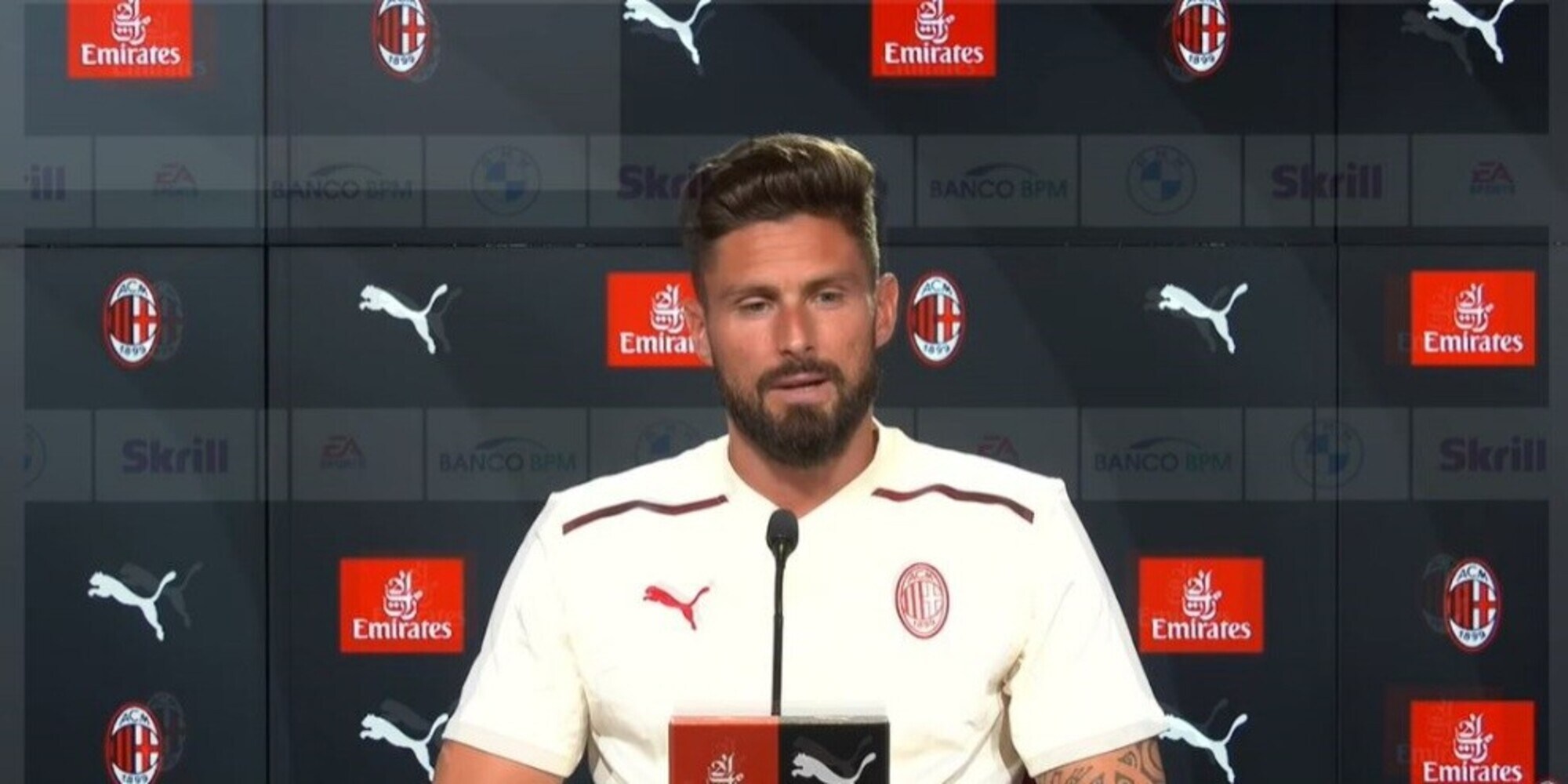 Giroud: "Milan nel destino. Posso giocare con Ibrahimovic"