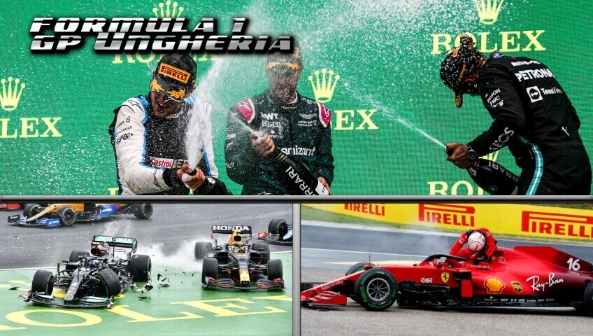 Top e Flop GP Ungheria: Bottas scheggia impazzita colpisce Leclerc, ma Sainz andrà a podio?