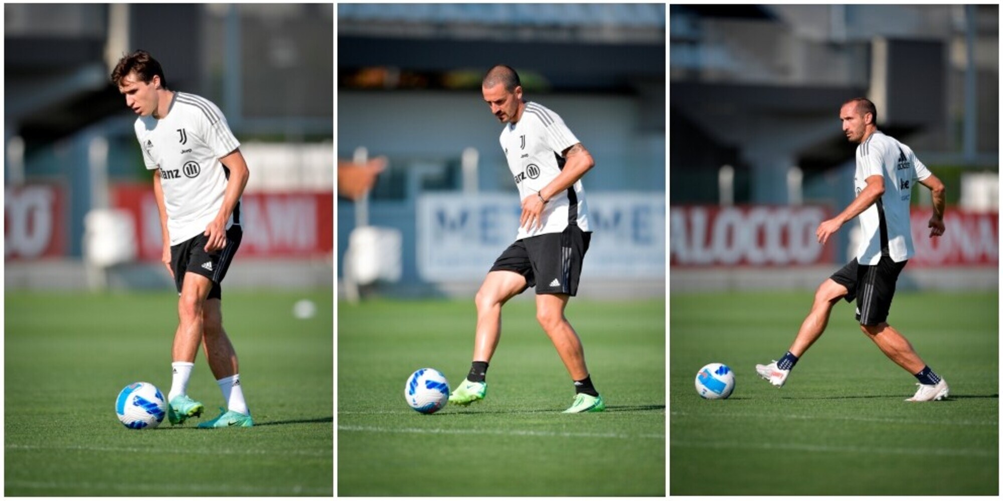 Juve al completo: seduta individuale per gli ultimi arrivati