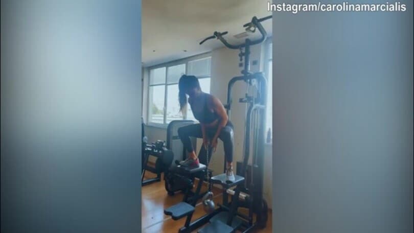 Fine delle vacanze per Carolina Marcialis, si torna in palestra