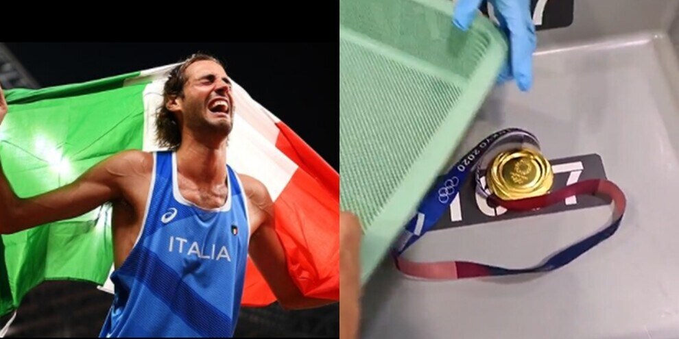 Tamberi:"C'è qualcosa che non va al metal detector..."