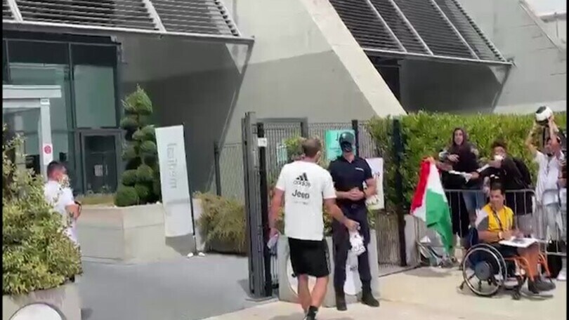 Juve, grande festa per Chiellini