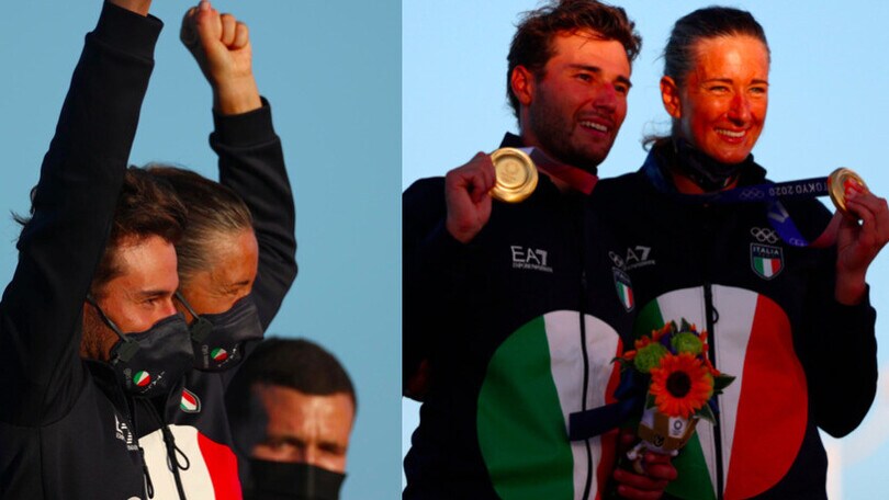 Tokyo2020, la festa di Tita e Banti per la medaglia d'oro