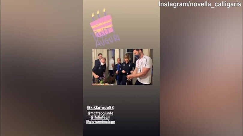 Federica Pellegrini compie gli anni, che festa con Malagò