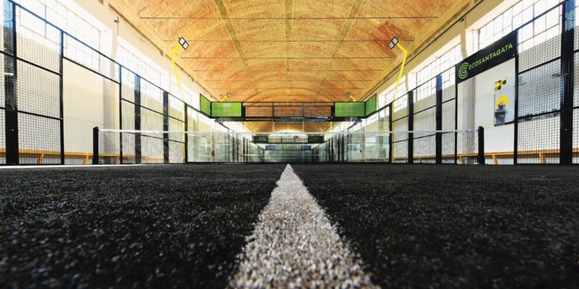 Padel, svolta green: niente plastica e zero consumi