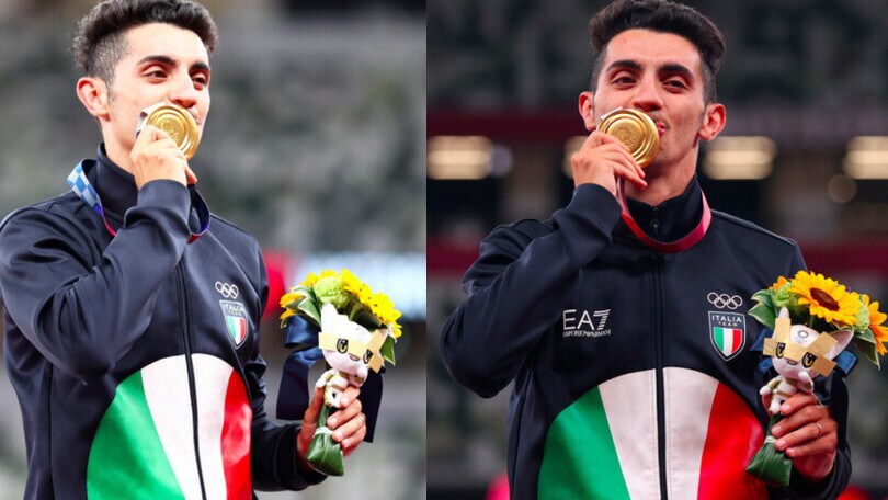 La gioia di Stano: che baci alla medaglia d'oro