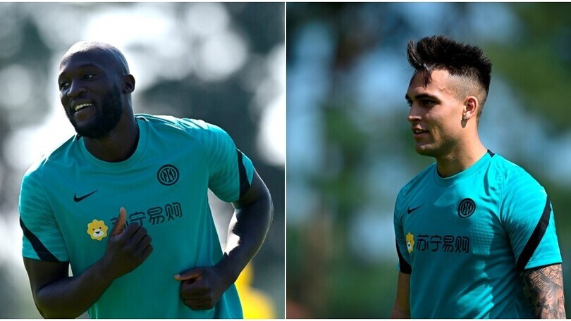 Inter, il tandem Lukaku-Lautaro in campo senza pensare al Chelsea