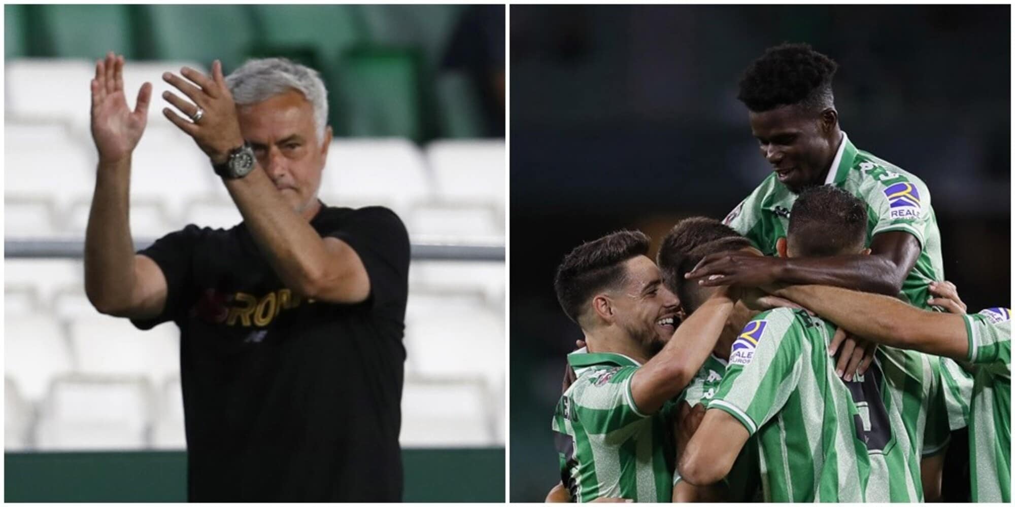Notte da incubo per Mourinho: la Roma chiude in otto e viene travolta dal Betis