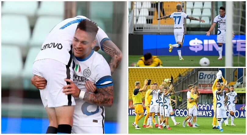 Inter, Brozovic e Vecino stendono il Parma: Inzaghi sorride