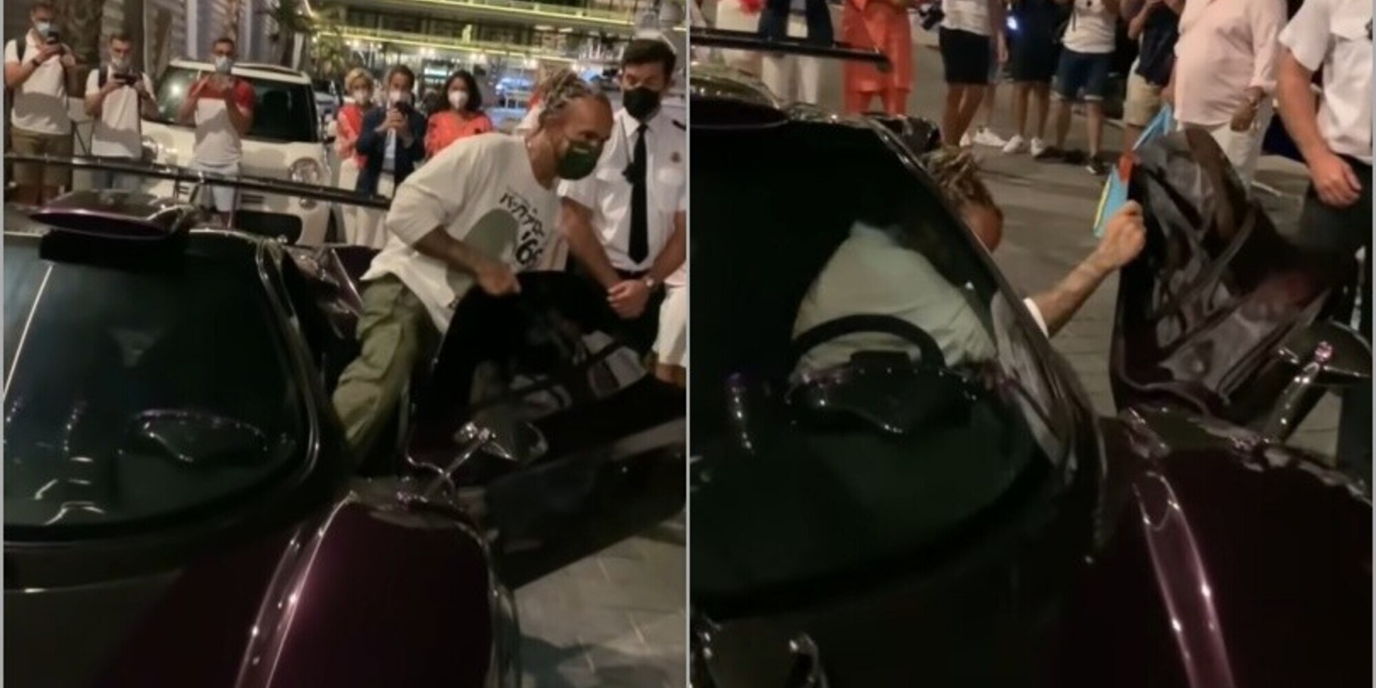 Hamilton, dallo yacht di lusso alla super Pagani Zonda: ma quali auto elettriche a Monte Carlo!