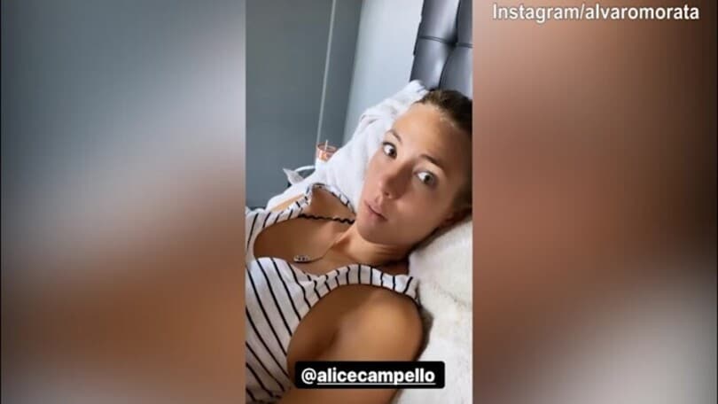 Morata dorme in Hotel: "Alice mi ha chiuso fuori di casa"