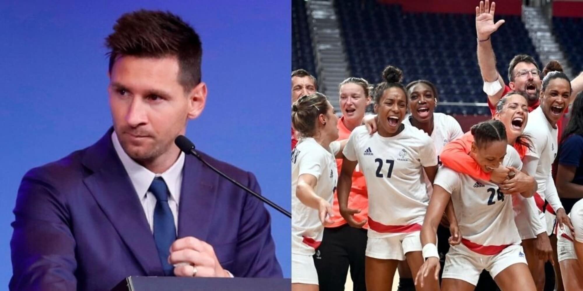 L'Equipe apre con Messi: polemica con l'oro della pallamano