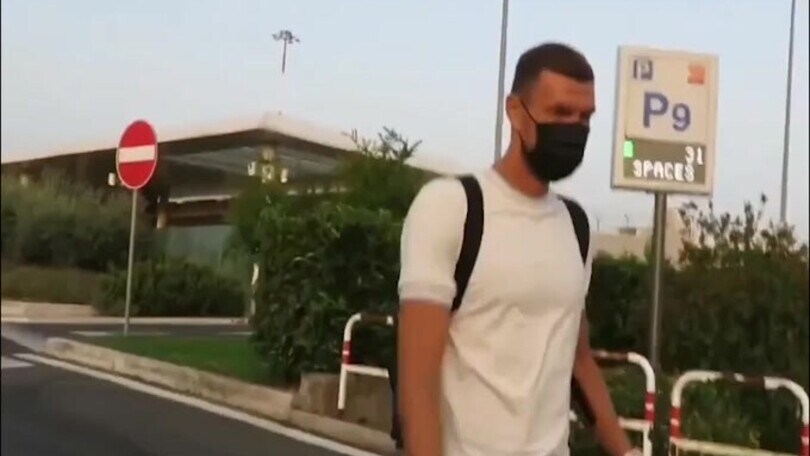 Dzeko: "Domani a Trigoria? Vediamo..step by step"