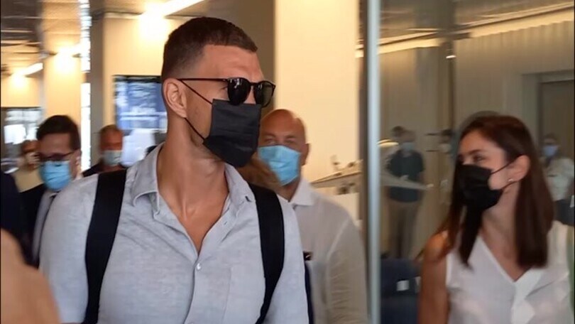 Inter, lo sbarco di Dzeko a Milano