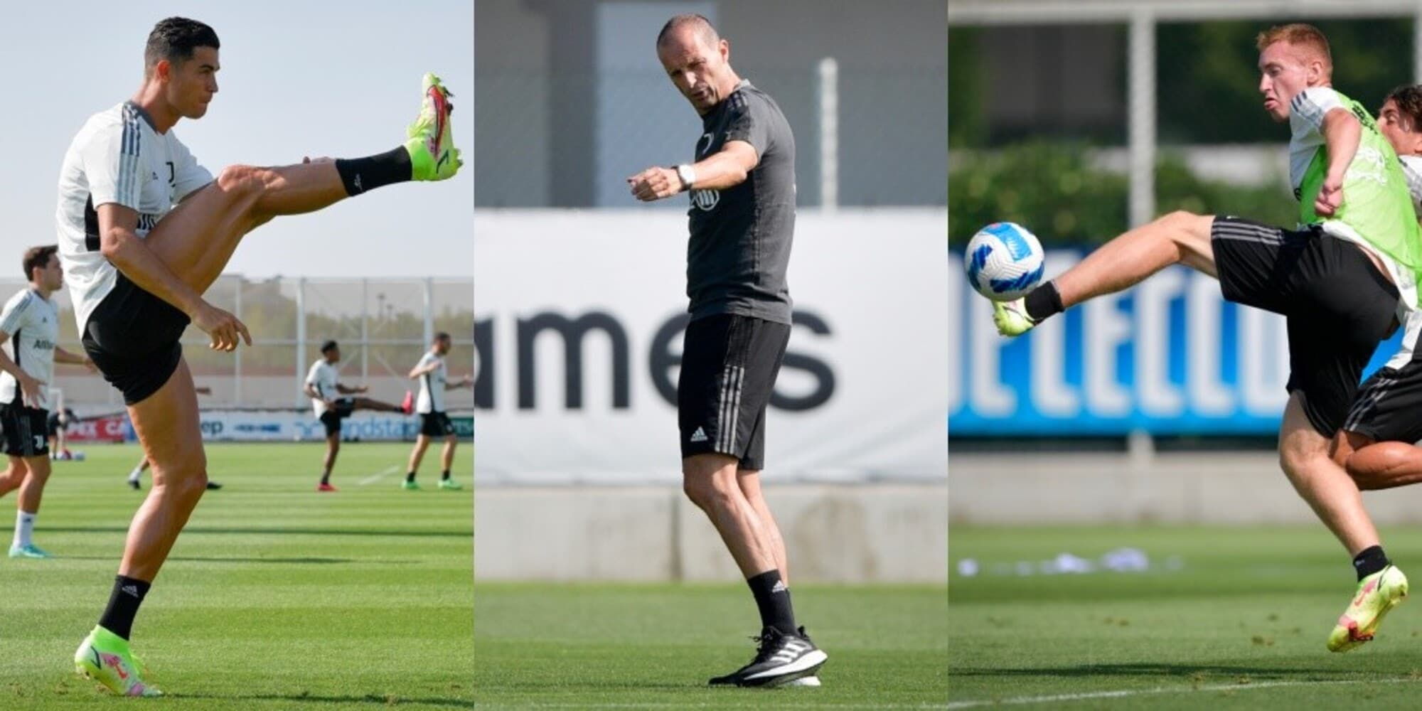Juve al lavoro sotto il sole: sabato c’è l’Atalanta