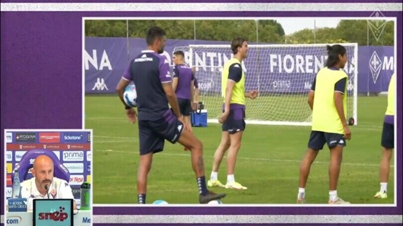 Italiano: "Non esiste un problema Vlahovic"