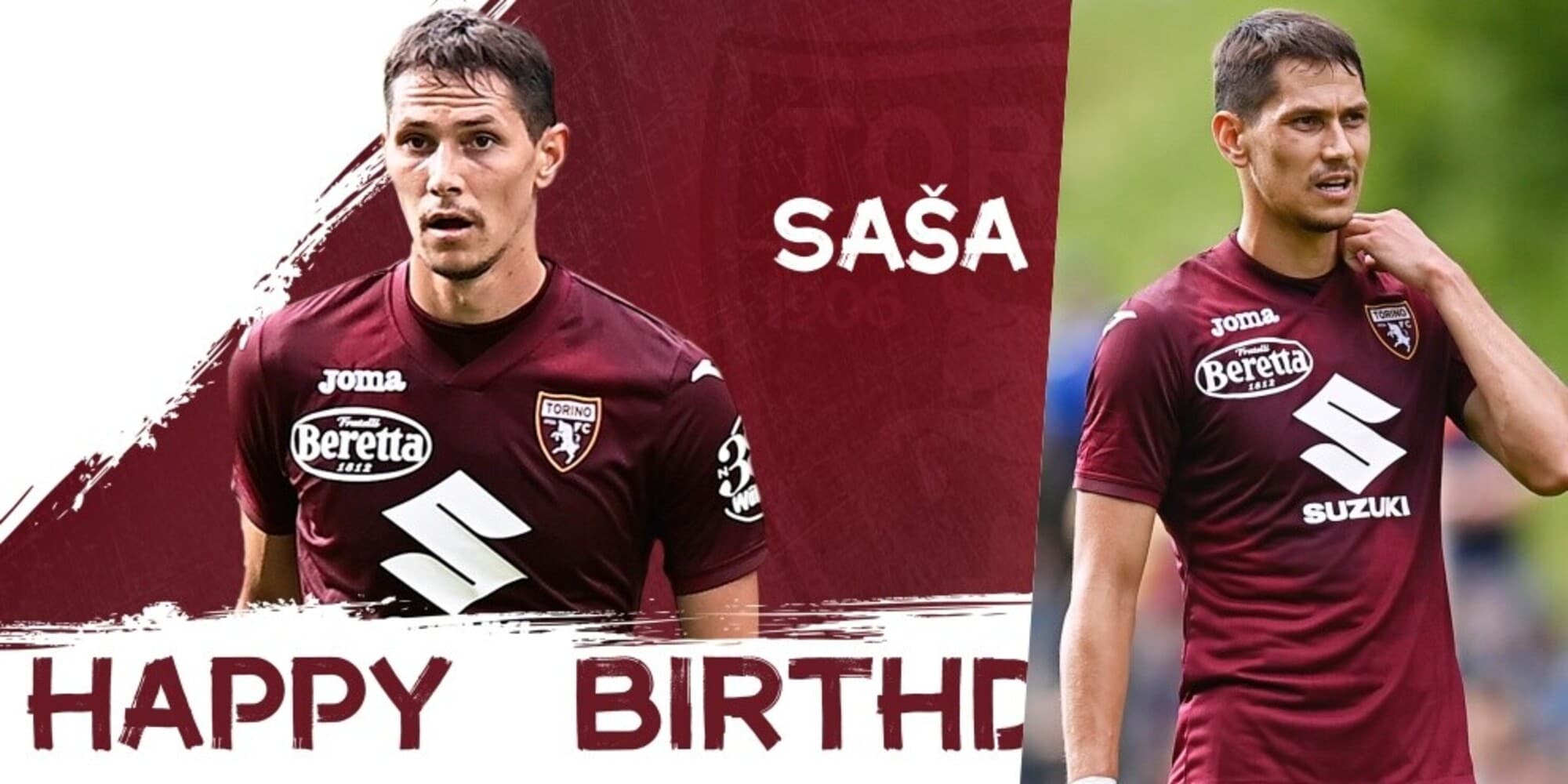 Torino, auguri a Lukic: sui social il messaggio speciale