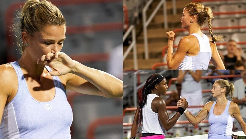Camila Giorgi da favola: incanta Montreal, che show con Cori Gauff