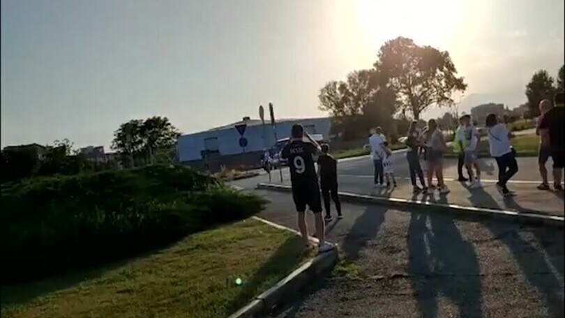 Juve-Atalanta, arriva il pullman dell'Atalanta