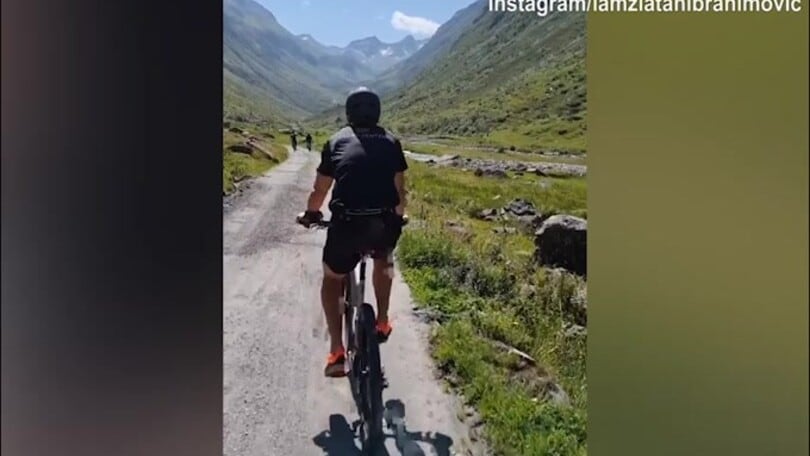 Milan, Ibra in bici e poi domenica tra musica e relax