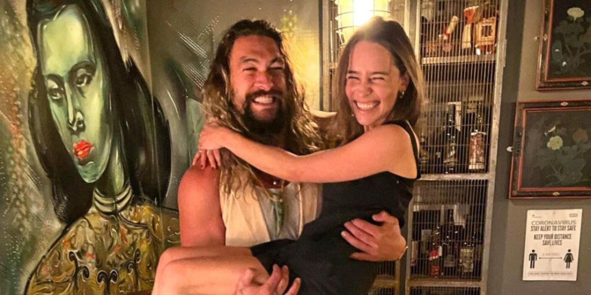 Game of Thrones: reunion tra Jason Momoa e Emilia Clarke