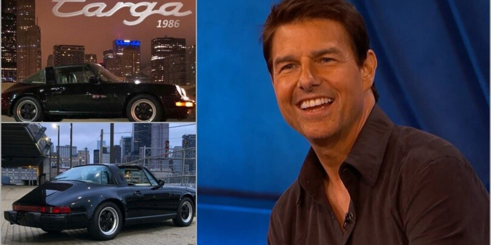 Porsche 911 Carrera Targa di Tom Cruise: all'asta per quasi 100 mila euro