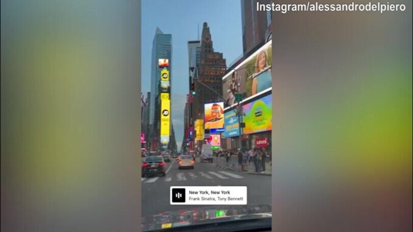 Del Piero, New York è una meraviglia