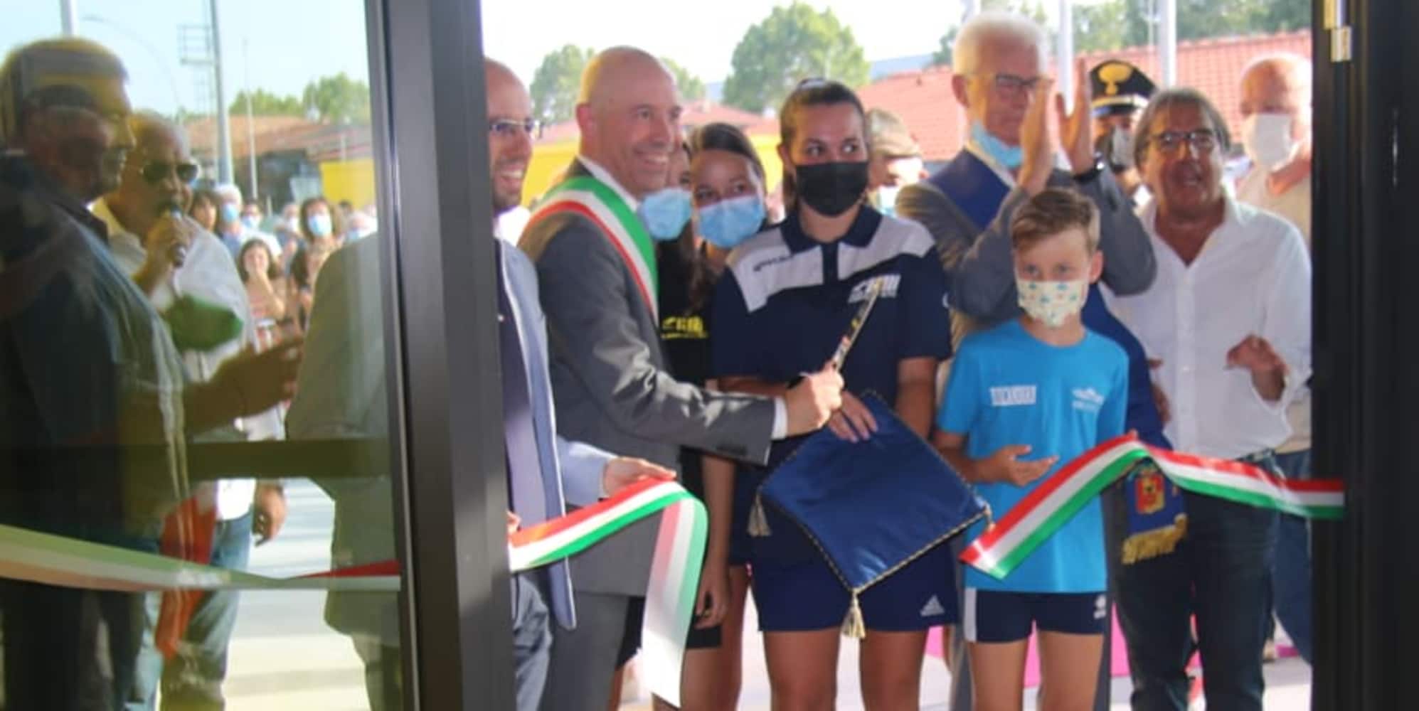 A Ponte San Pietro inaugurato il Palazzetto dello Sport in memoria di Angelo Rottoli