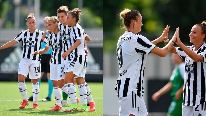 Juve Women super: goleada all'esordio in Champions