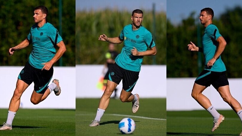 L'Inter si prepara per il Genoa: Dzeko pronto all'esordio