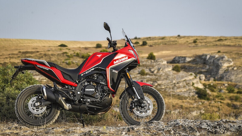 Moto Morini X-Cape 650, vista ai raggi X