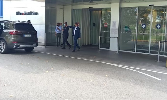 Milan, Florenzi è atterrato a Milano