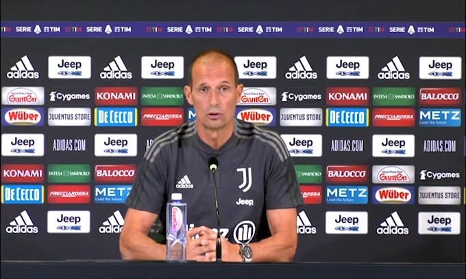Allegri: "Cristiano Ronaldo? È a disposizione"