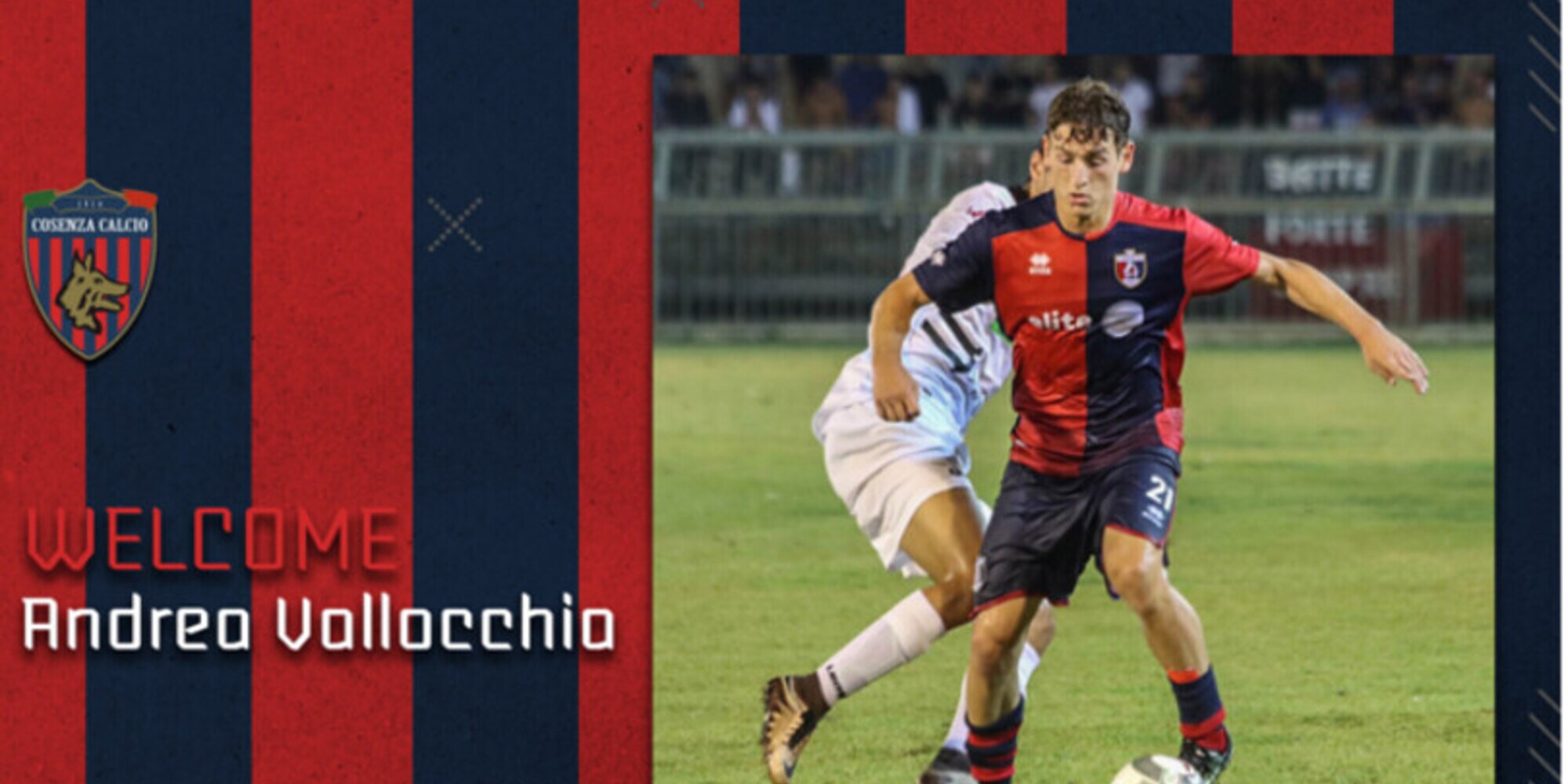 Il Cosenza annuncia Vallocchia