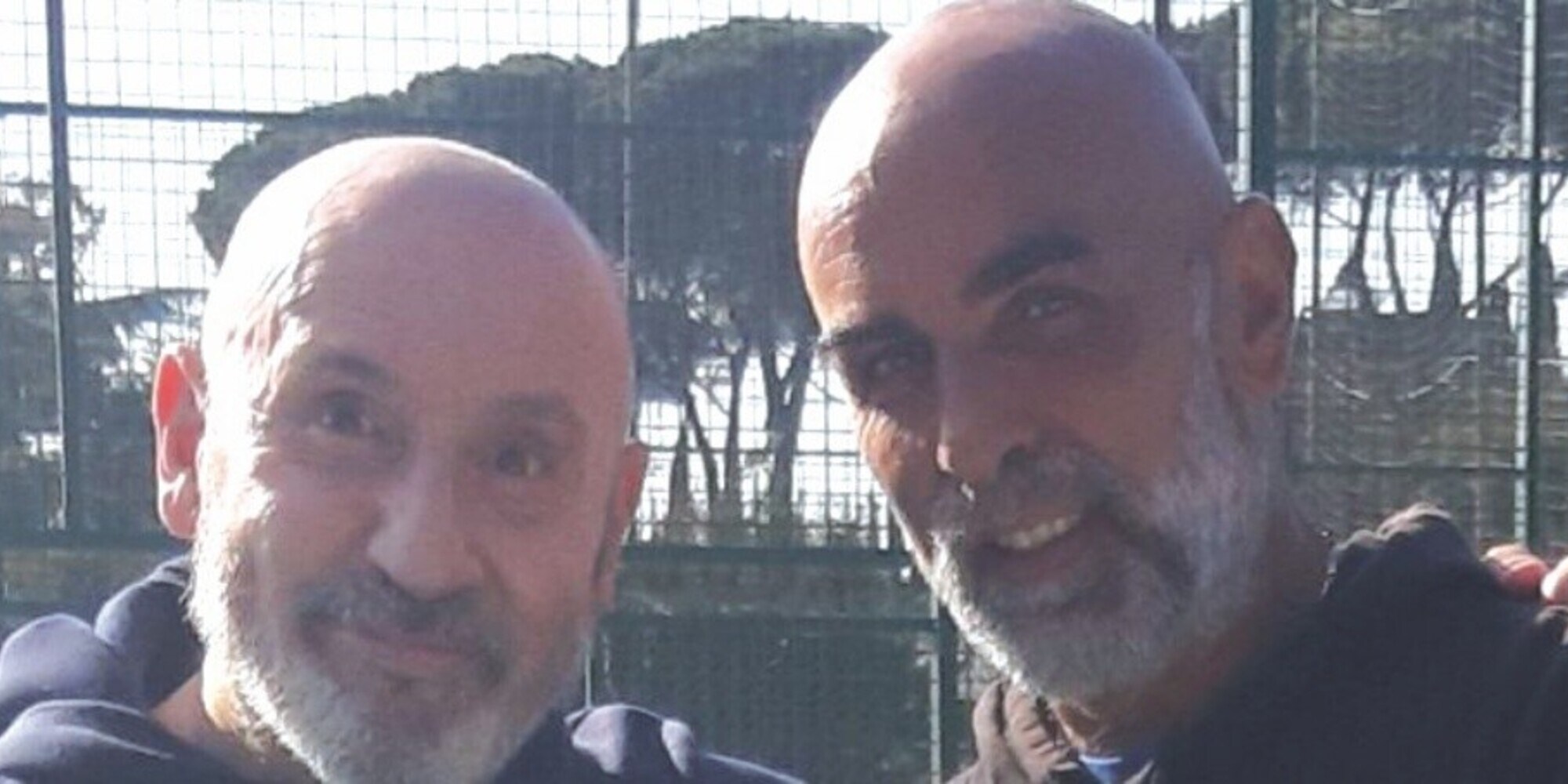 Battista sul palco... tra risate e padel
