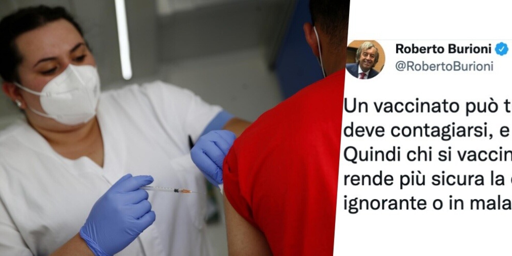 Covid, Burioni: "Chi si vaccina protegge la comunità"