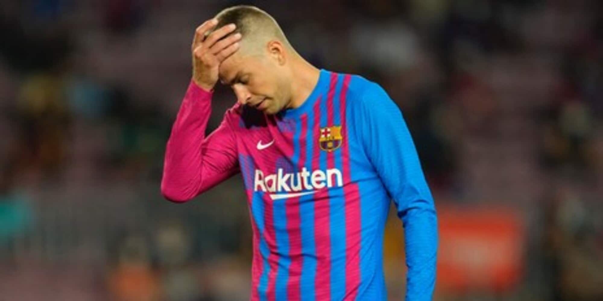 Il Barcellona perde Piqué: l'infortunio è serio