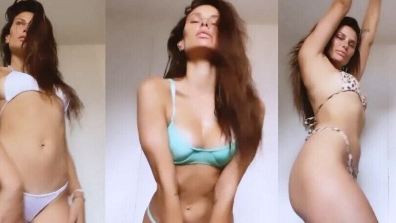 Dayane Mello e il sexy balletto in costume