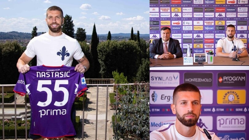 Nastasic torna a vestire la maglia della Fiorentina: indosserà la 55