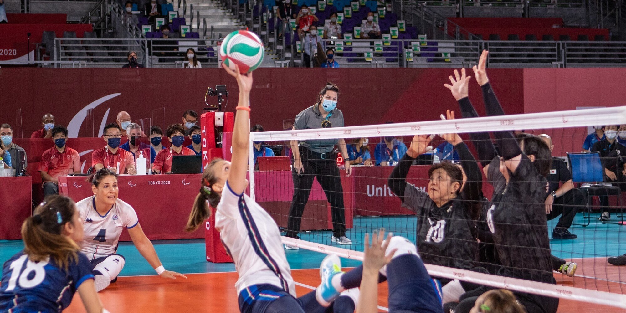 Sitting Volley: esordio vincente contro il Giappone