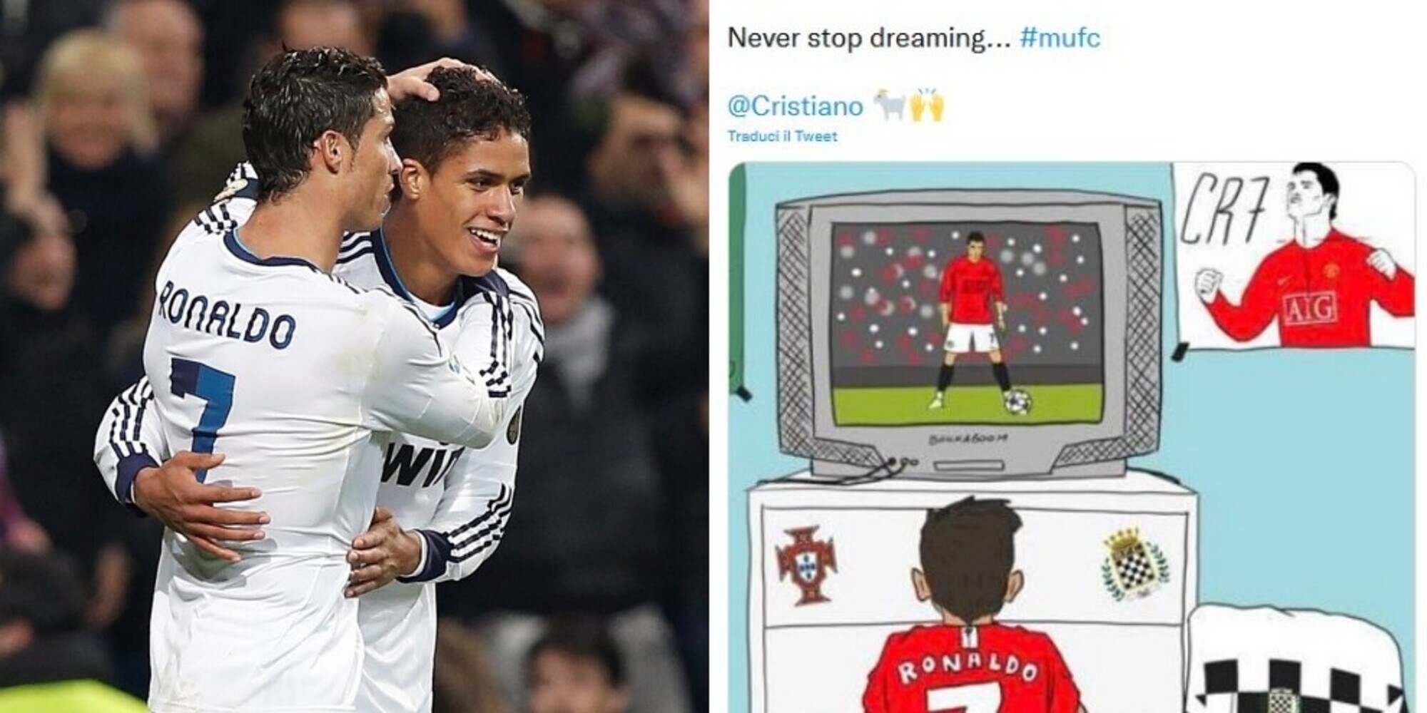 Manchester United, i nuovi compagni accolgono così Ronaldo