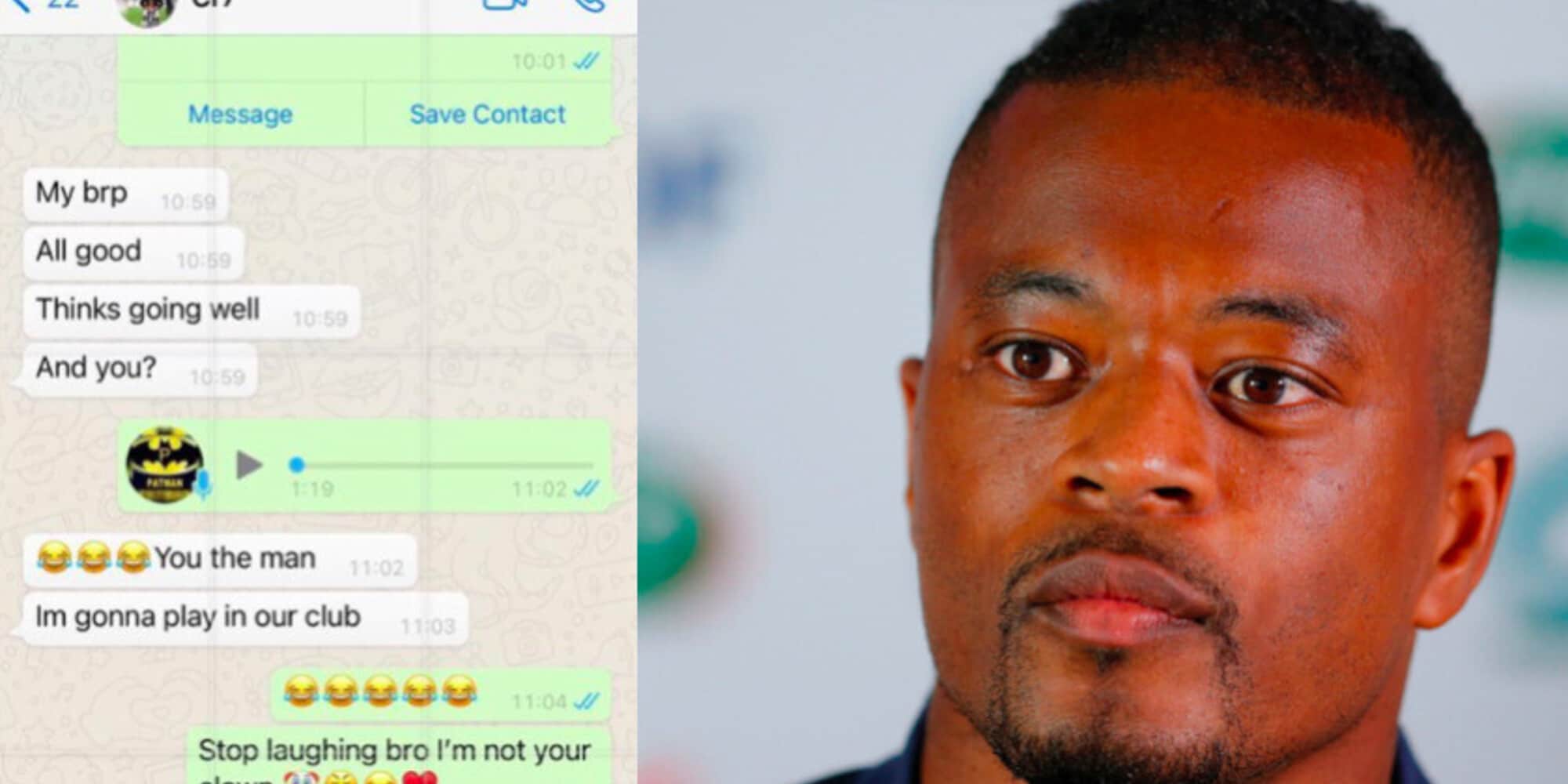Ronaldo, Evra sapeva tutto: svelata la chat privata
