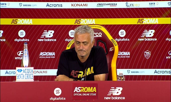 Mourinho: "Esuberi? Sono libero di fare le mie scelte"