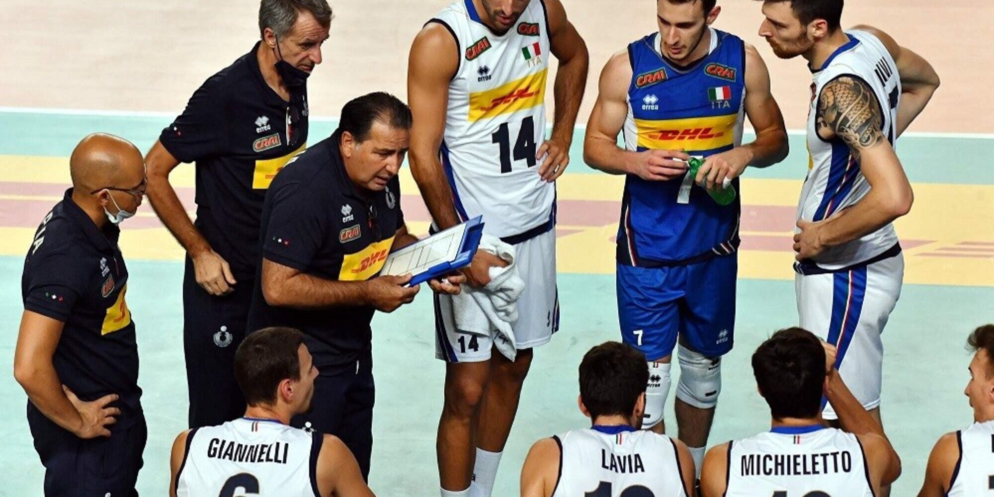 Gli azzurri si radunano a Mantova prima della partenza