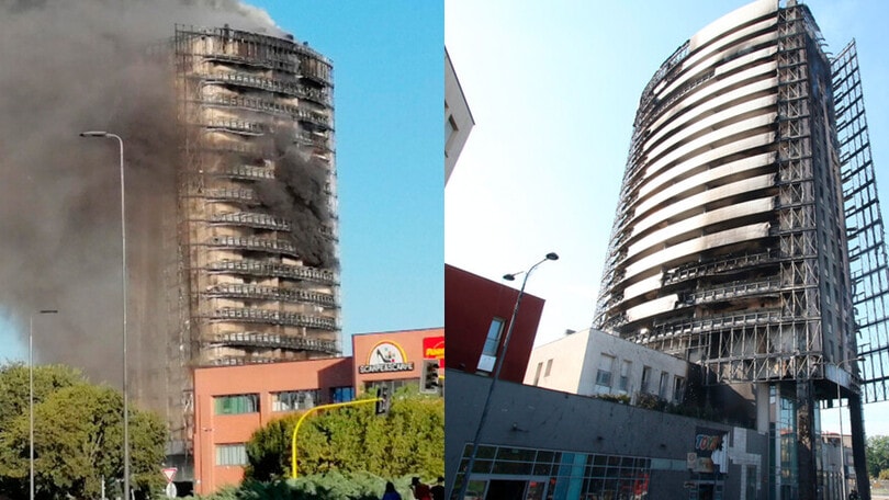 Incendio a Torre del Moro: la situazione del grattacielo milanese