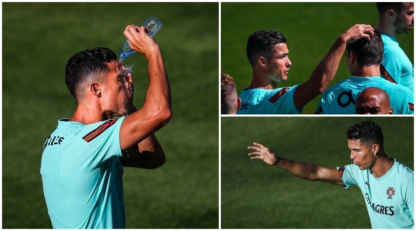 Ronaldo, il mercato è dimenticato: corse e scherzi con il Portogallo
